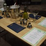 Installation du plan de travail des ateliers cocktails