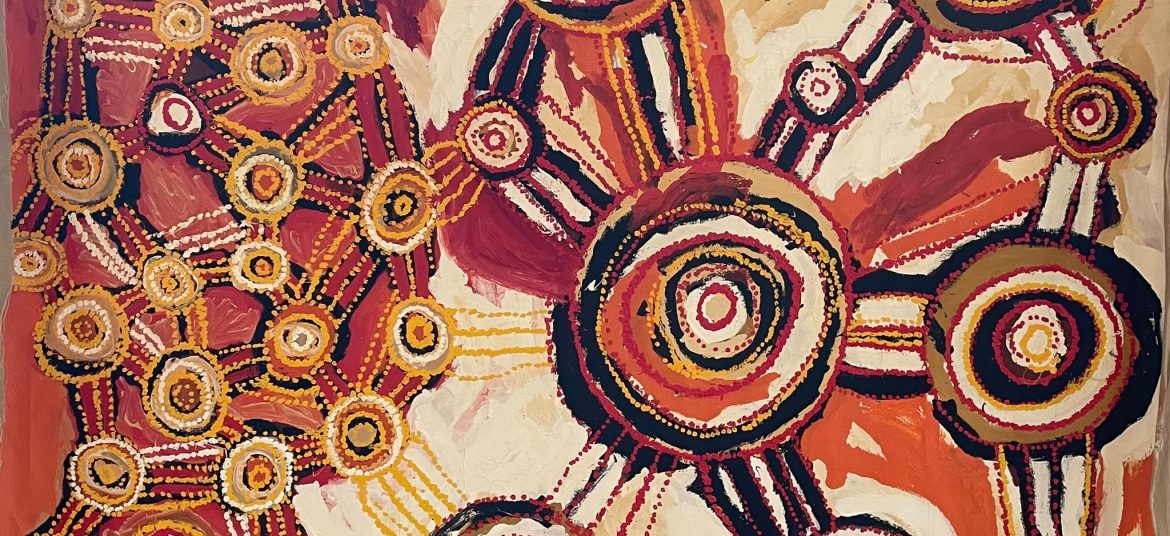 tableau art aborigène