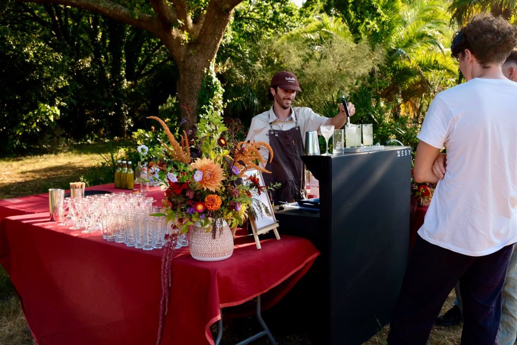 bar à cocktail au serres de rospico
